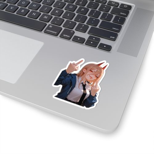 0140 Power Provocative Waifu Sticker - Image 2
