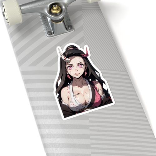 0168 Nezuko Devil Waifu Sticker - Image 8