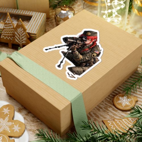 0130 Makima Sniper Tactical Waifu Sticker - Image 9
