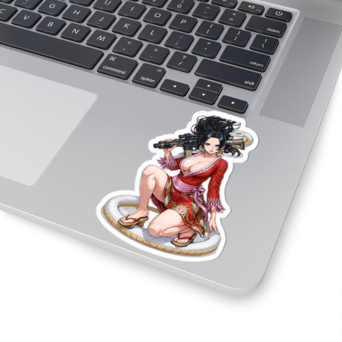 0056 Boa Hancock Carry A Gun Tactical Waifu Sticker - Image 5