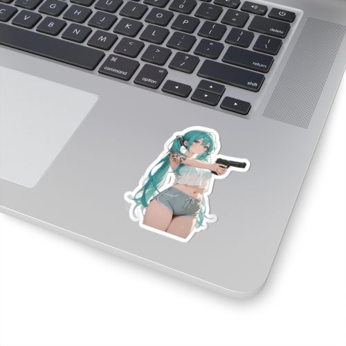 0184 Sedutive Miku With Gun - Image 2