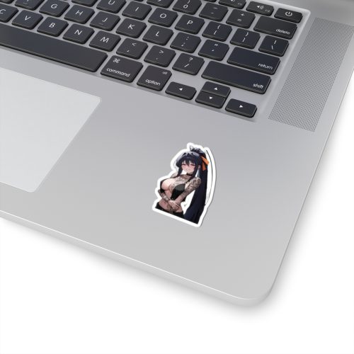 0500 Akeno Himejima Gothic Tattooed Waifu Sticker - Image 11