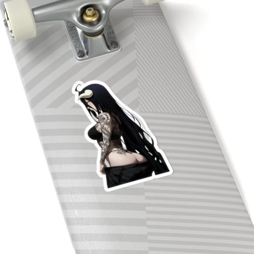 0499 Albedo From Overlord Gothic Tattooed Waifu Sticker - Image 8