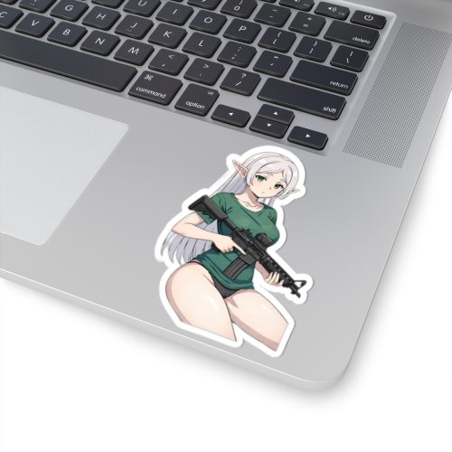 0126 Frieren Tactical Waifu Sticker - Image 5