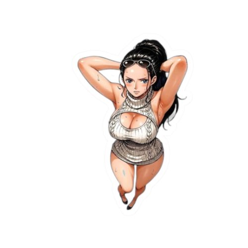 0349 Steamy Robin Sticker - Image 7