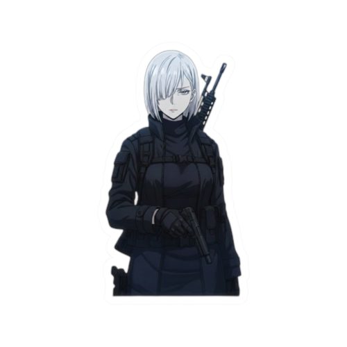 0057 Fiona Frost CIA Tactical Waifu Sticker - Image 10