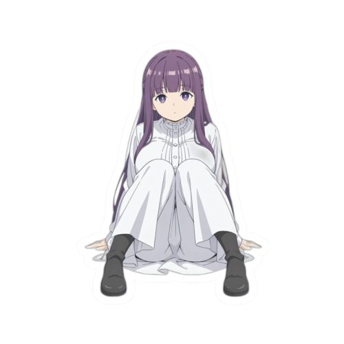 0441 Fern Sitting Sticker - Image 7