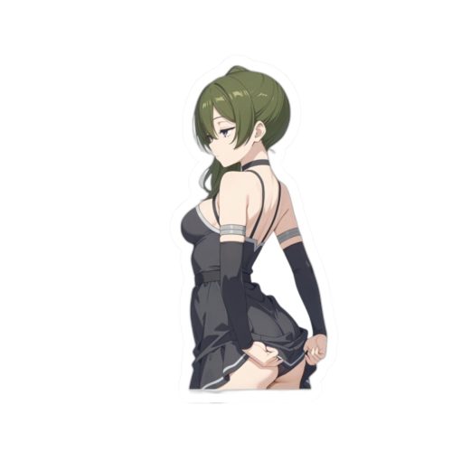 0372 Lewd Dress Ubel Sticker - Image 7