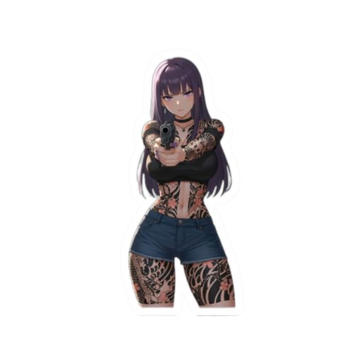 0080 Fern Tactical Waifu Sticker - Image 10