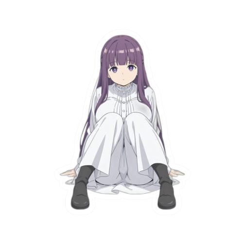 0441 Fern Sitting Sticker - Image 4