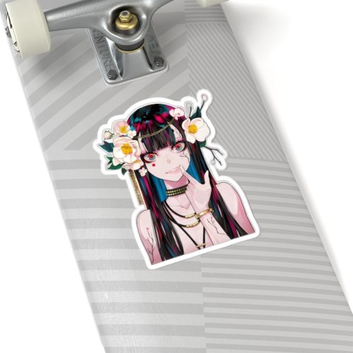 0482 Vampire Girl Dark Fantasy Sticker - Image 8