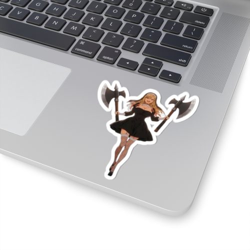 0067 Kitagawa Marin Two Ax Tactical Waifu Sticker - Image 5