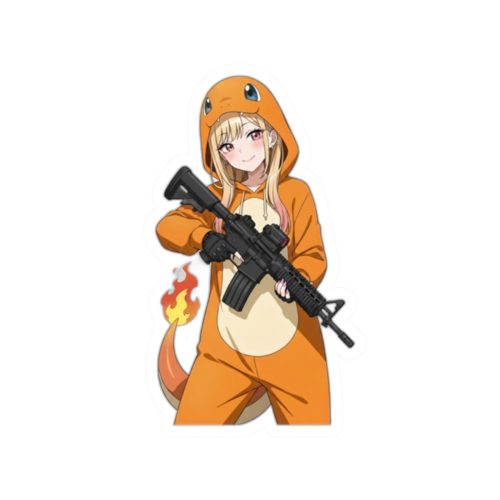 0084 Kitagawa Marin Cosplay Tactical Waifu Sticker - Image 10
