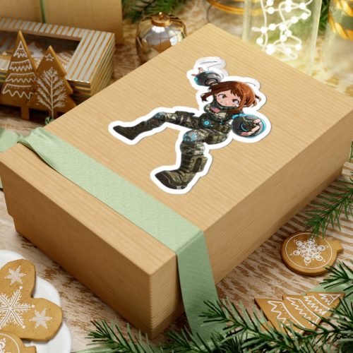 0077 Uraraka Ochako Tactical Waifu Sticker - Image 9