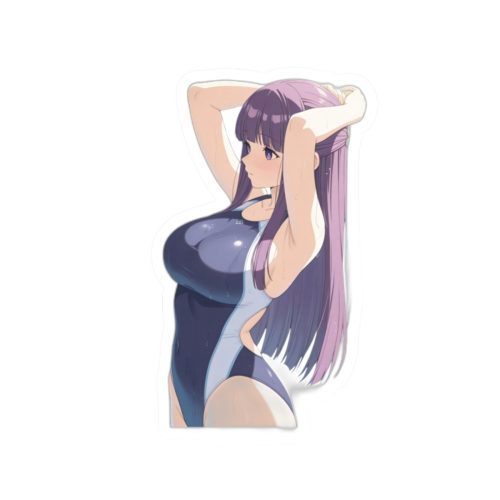 0376 Sexy Fern Bikini Sticker - Image 7