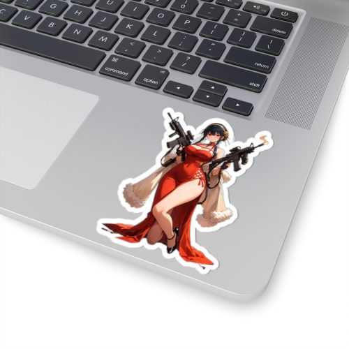 0090 Yor Forger Tactical Waifu Sticker - Image 5