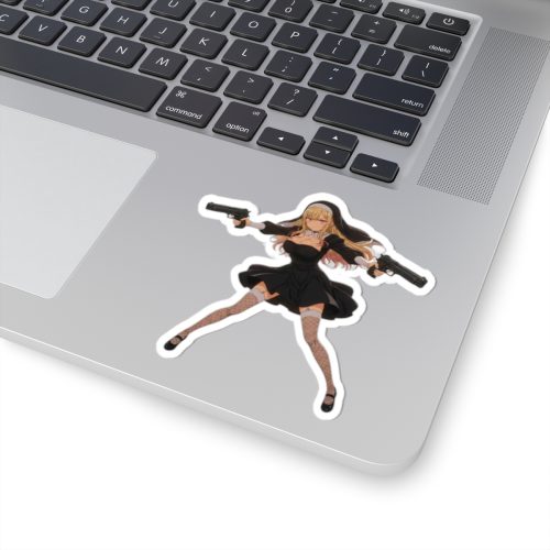 0066 Kitagawa Marin Two Gun Tactical Waifu Sticker - Image 5