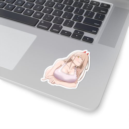 0038 Power Cute Waifu Sticker - Image 2
