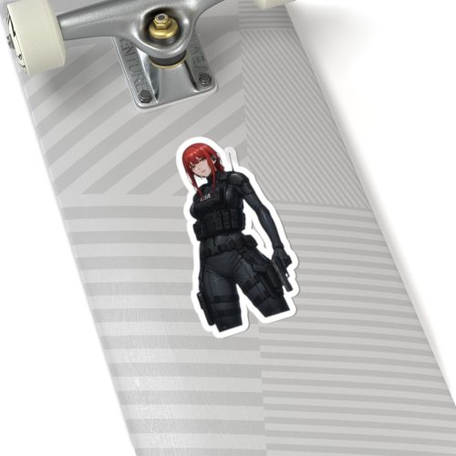 0062 Makima CIA Tactical Waifu Sticker - Image 8