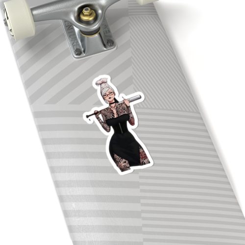 0105 Ayase Seiko Tactical Tattoo Waifu Sticker - Image 8