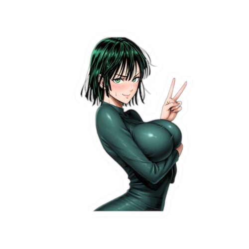 0179 Fubuki Waifu Sticker - Image 4