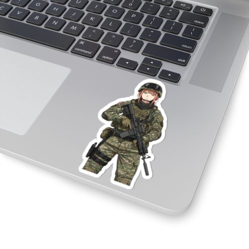 0123 Makima AR15 Tactical Waifu Sticker - Image 5
