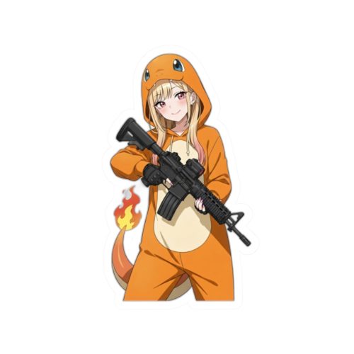 0084 Kitagawa Marin Cosplay Tactical Waifu Sticker - Image 7