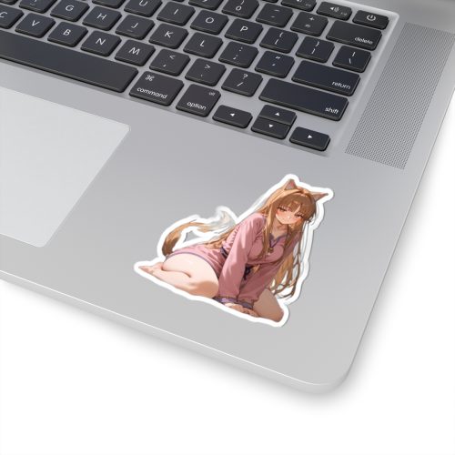 0393 Sexy Kneeling Holo Sticker - Image 2