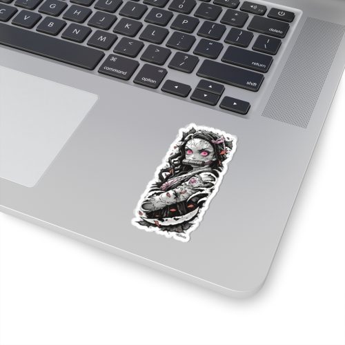 0135 Nezuko Angry Waifu Sticker - Image 2