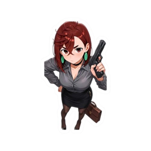 0092 Momo Ayase Tactical Waifu Sticker - Image 10