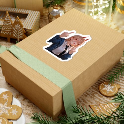 0140 Power Provocative Waifu Sticker - Image 6