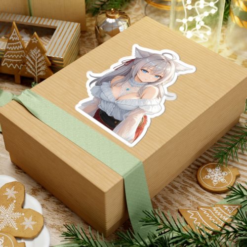 0004 Alya Kujo Elegant Feline Sticker - Image 9