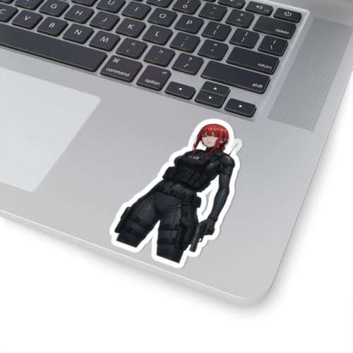 0062 Makima CIA Tactical Waifu Sticker - Image 5
