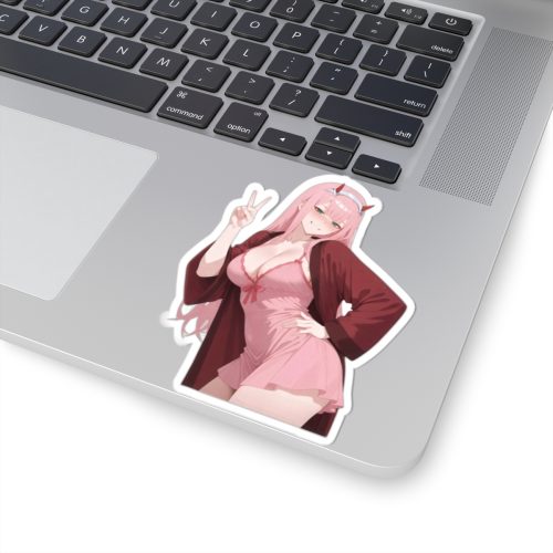 0504 Zero Two Transparent Outdoor Stickers Square 1pc - Image 5