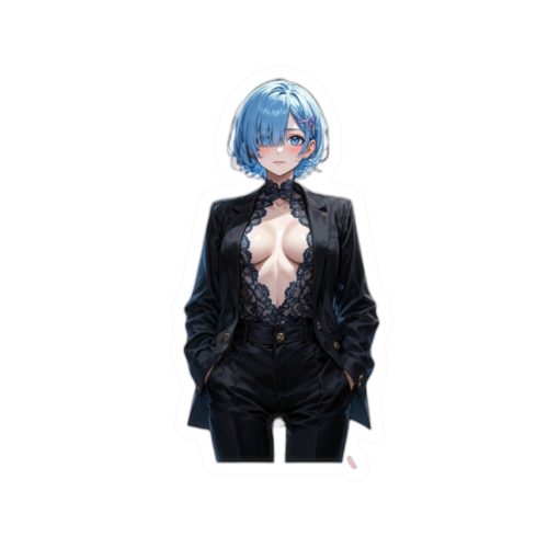 0176 Rem Waifu Sticker - Image 4