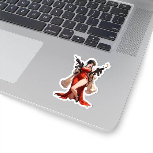 0090 Yor Forger Tactical Waifu Sticker - Image 2