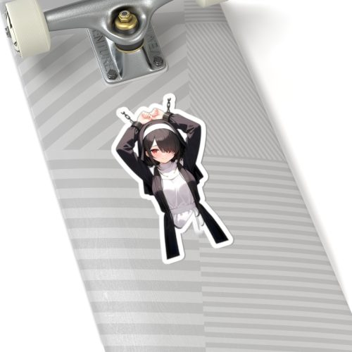 0468 Tokisaki Kurum Nun Gothic Vinyl Sticker - Image 8
