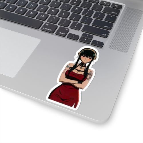 0475 Yor Forger Elegant Tattooed Anime Vinyl Sticker - Image 5