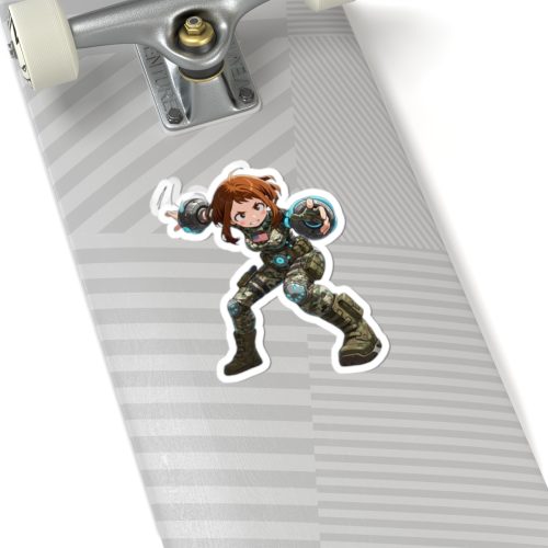 0077 Uraraka Ochako Tactical Waifu Sticker - Image 8
