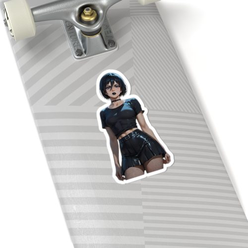 0364 Gothic Mikasa Ackerman Sticker - Image 8