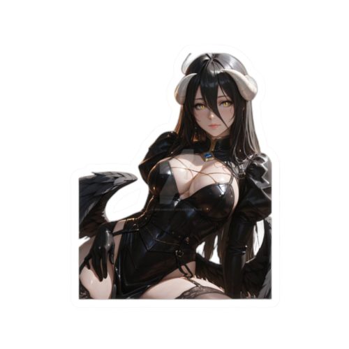 0422 Sexy Albedo Overlord Sticker - Image 4