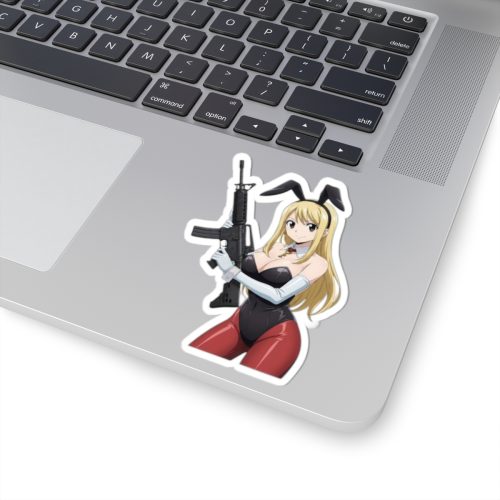 0073 Lucy Heartfilia Tactical Waifu Sticker - Image 5