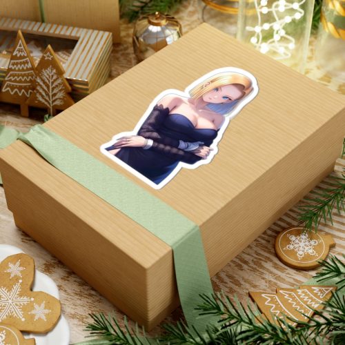 0359 Suggestive Android 18 Sticker - Image 9