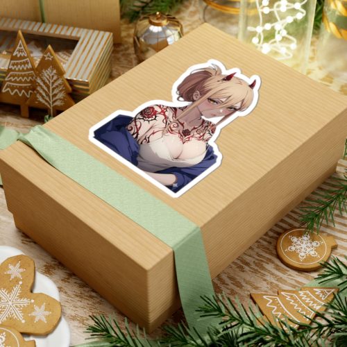 0093 Power Sexy Tattoo Waifu Sticker - Image 9