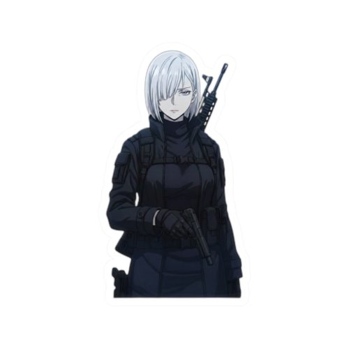 0057 Fiona Frost CIA Tactical Waifu Sticker - Image 7