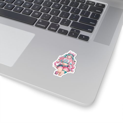 0440 Cute Pink Hatsune Miku Sticker - Image 11