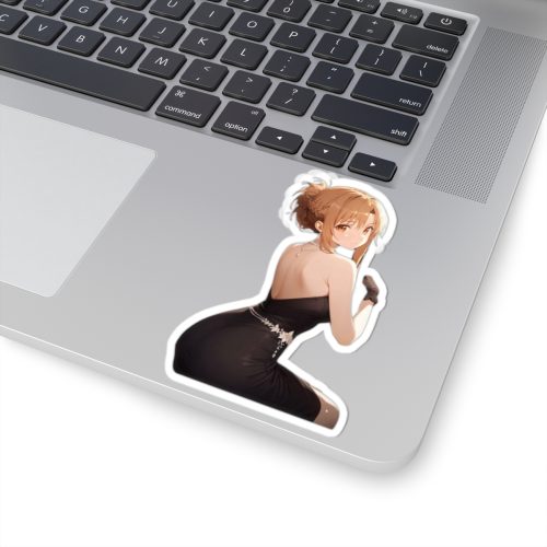 0446 Asuna Black Dress Glamour Sticker - Image 5