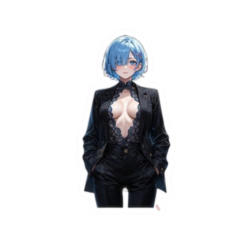 0176 Rem Waifu Sticker - Image 1