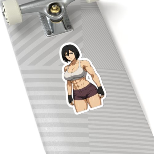 0363 Strong Mikasa Ackerman Sticker - Image 8