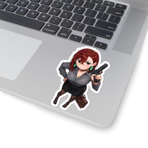 0092 Momo Ayase Tactical Waifu Sticker - Image 5